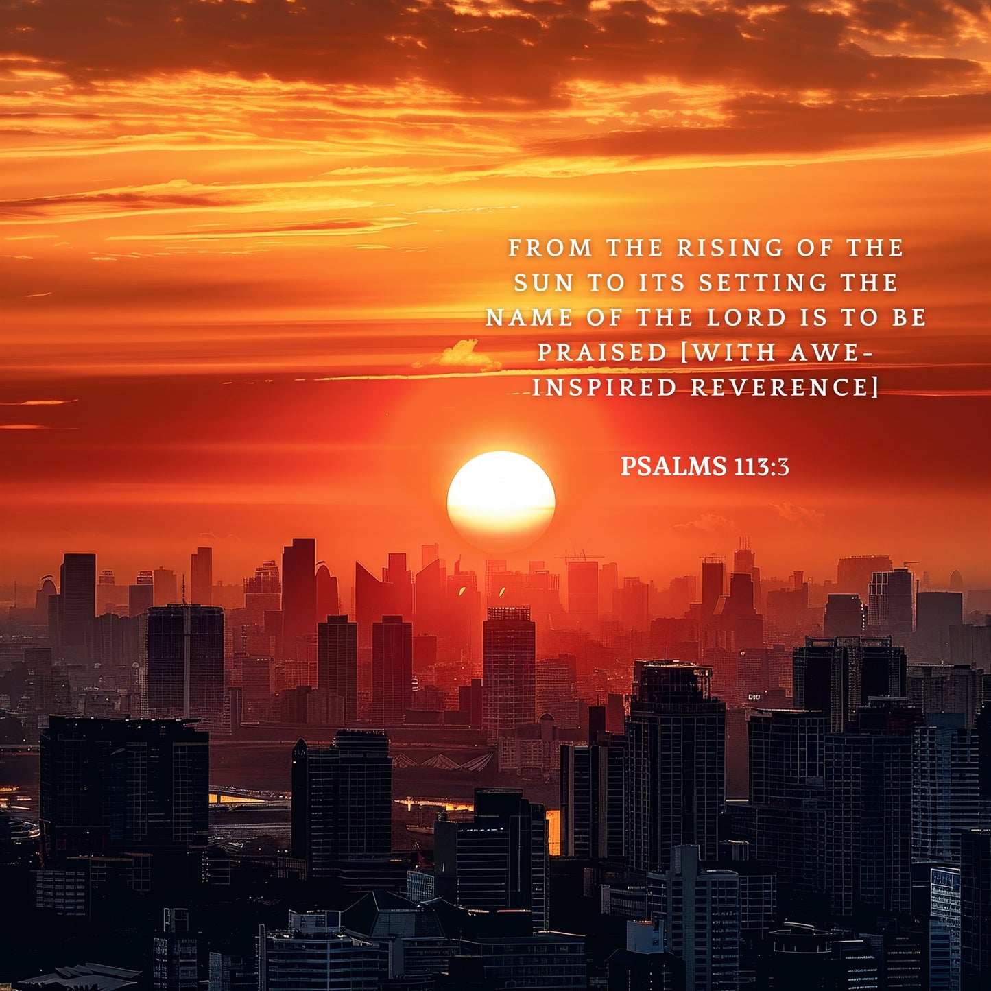 Psalms 113:3