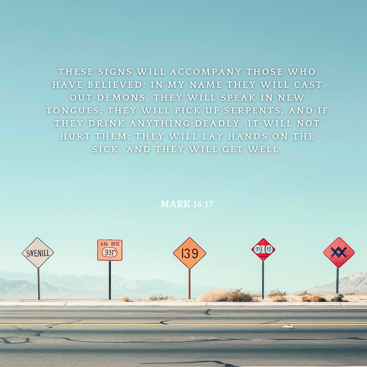 Mark 16:17