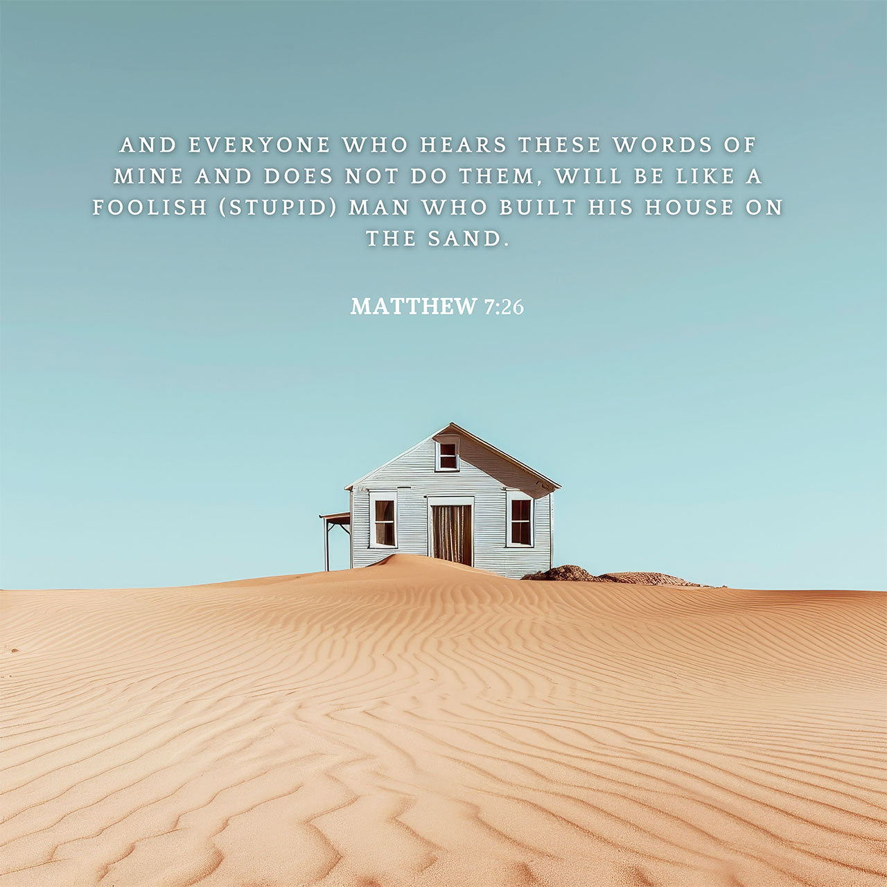 Matthew 7:26