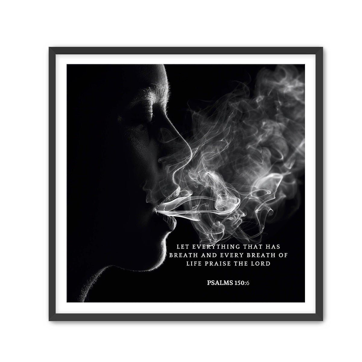 Psalms 150:6 Scripture Wall Art - Christian Home Decor