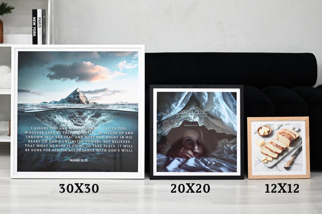 Mark 16:15 Scripture Print - Christian Wall Art