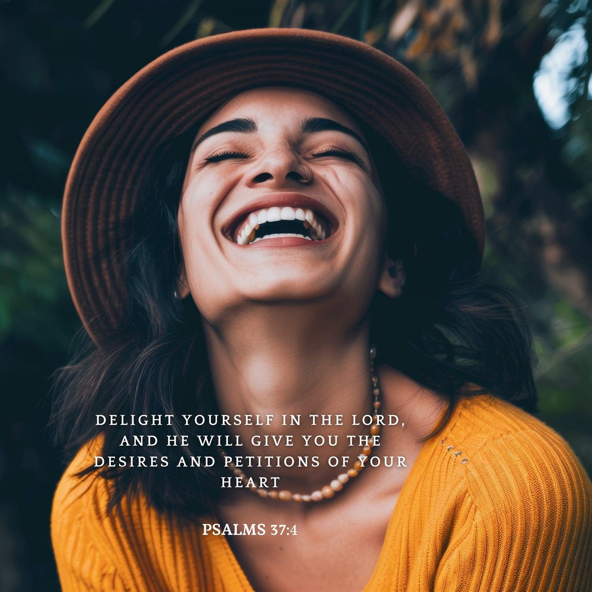 Psalms 37:4 Bible Verse Art – Christian Home Decor