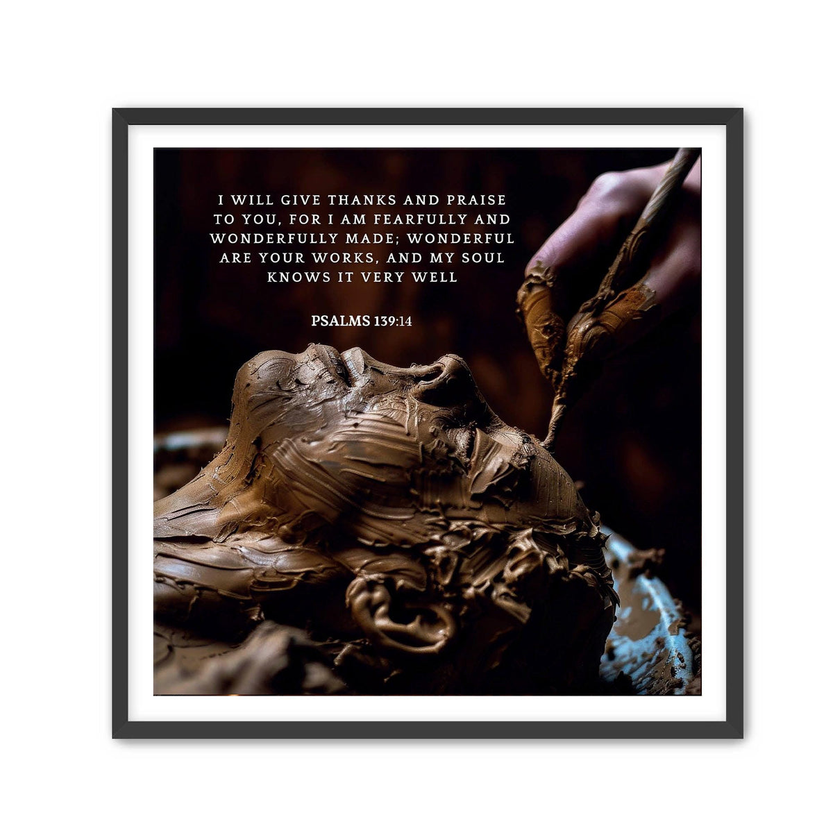 Psalms 139:14 Scripture Wall Art - Christian Home Decor