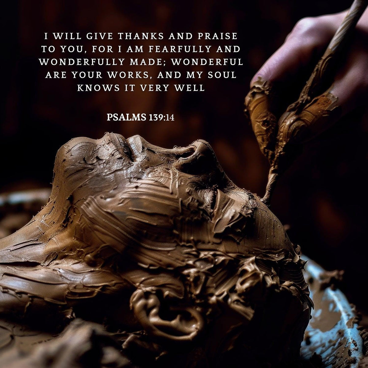Psalms 139:14 Scripture Wall Art - Christian Home Decor